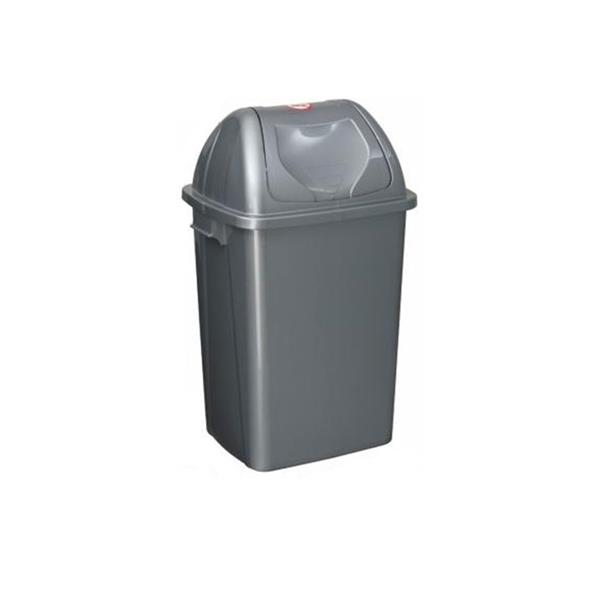 Çatı Kapaklı Plastik Çöp Kovası