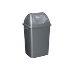 Çatı Kapaklı Plastik Çöp Kovası