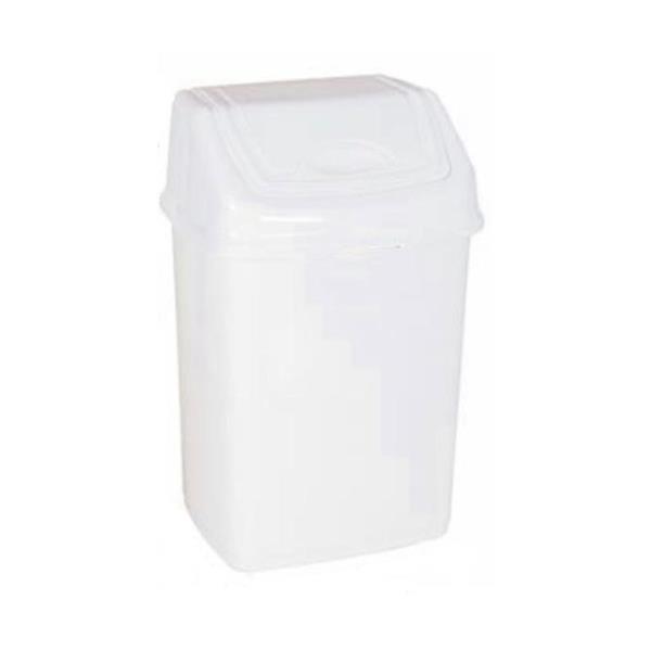 Çatı Kapaklı Plastik Çöp Kovası