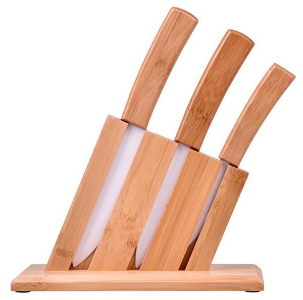 Vallon 4 Parça Standlı Bıçak Seti