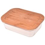 Lavi Dikdörtgen Cam Saklama Kabı 1040 ml