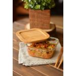 Lavi Kare Cam Saklama Kabı 520 ml