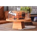 Tucas Akrilik Kapaklı Ayaklı Kek Fanusu