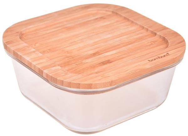 Lavi Kare Cam Saklama Kabı 1100 ml