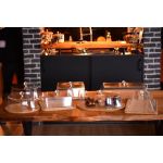 Carolin Akrilik Kapaklı Pasta Fanusu Yuvarlak - Küçük