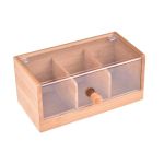 Gio 3 Bölmeli Çay Kutusu