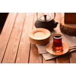 Didi 6'lı Yuvarlak Çay Tabağı