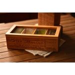 Jansen 4 Bölmeli Çay Kutusu