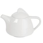 Porselen Focus Beyaz Kapaklı Demlik 400C