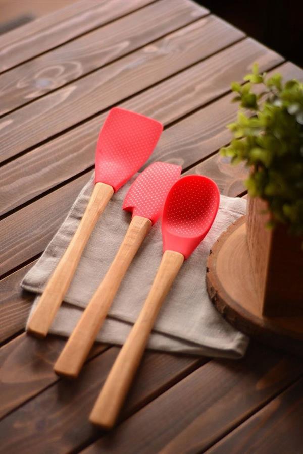 Bolly 3'lü Spatula Seti Büyük