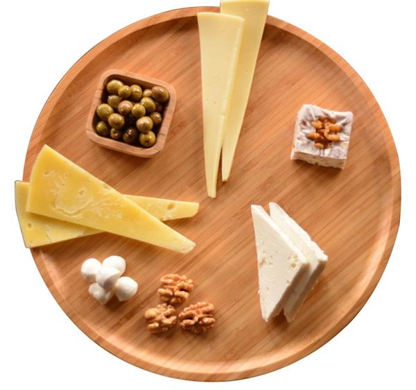 Olimpius Ayaklı Sunum Tepsisi Yuvarlak