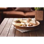 Olimpius Ayaklı Sunum Tepsisi Yuvarlak