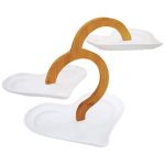 Tristan 3 Katlı Kalp Kurabiyelik