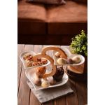 Tristan 3 Katlı Kalp Kurabiyelik