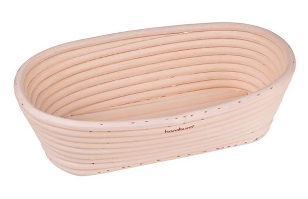 Puder Ekmek Mayalama Sepeti Oval 24 cm