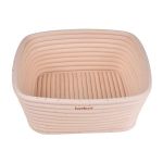 Puder Ekmek Mayalama Sepeti Kare 20 cm