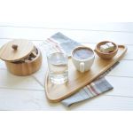 Bambu Üçgen Sunum Tabağı