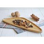 Bambu Üçgen Sunum Tabağı