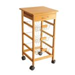 Bambu Mutfak Arabası