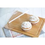 Almendro Akrilik Kapaklı Kek Fanusu - Küçük