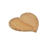 Bambu İkili Kalp Tepsi