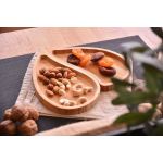 Bambu İkili Kalp Tepsi