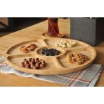 Victoria Dönen Bölmeli Servis Tabağı - Küçük