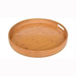 Bambu Yuvarlak Tepsi