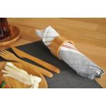 Bambu 6'lı Peçete Halkası