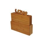 Bambu Love 4'lü Kesme Tahtası