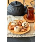 Pappi 6'lı Çiçek Çay Tabağı