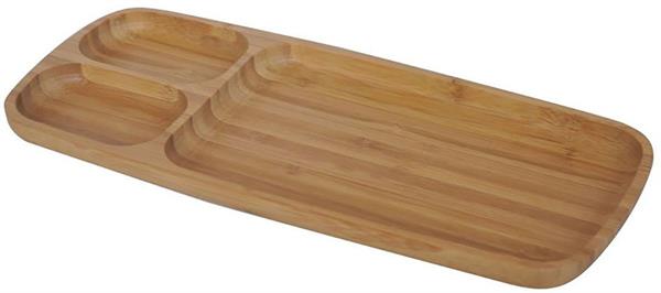 Flia 3 Bölmeli Servis Tabağı Büyük