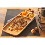 Flia 3 Bölmeli Servis Tabağı Büyük