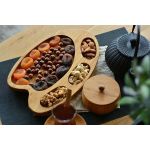 Bambu 4 Bölmeli Sunum Tabağı