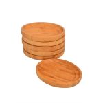 Bambu Oval Çay Tabağı