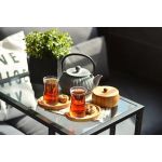 Bambu Oval Çay Tabağı