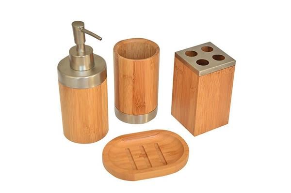 Bambu 4 Parça Banyo Seti
