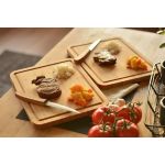Bambu 2'li Steak Tahtası ve Bıçak Seti