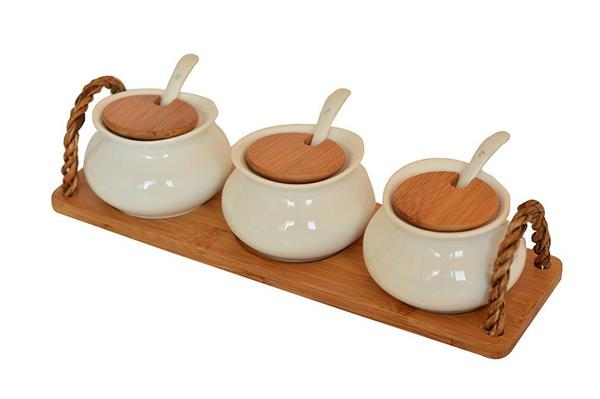 Bambu 3'lü Baharat Seti