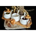 Bambu 3'lü Baharat Seti