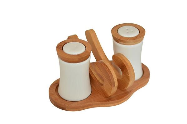 Peçetelikli Tuzluk Biberlik