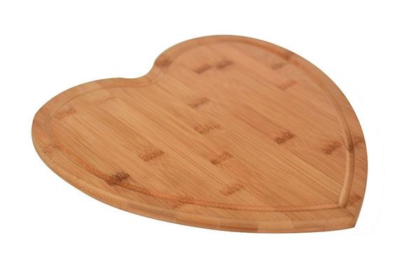 Bambu Kalp Kesme Tahtası