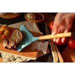 Bambu Süzgeçli Geniş Spatula