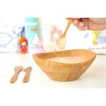 Bambu 3 Parça Çatal Kaşık Bıçak Seti