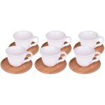 6 Kişilik Flo Kahve Fincan Takımı