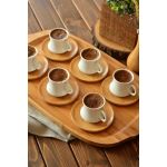 6 Kişilik Largi Kahve Fincan Takımı