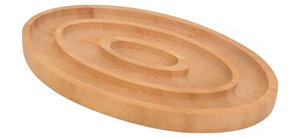 Fufu Oval 3 Bölmeli Çerezlik