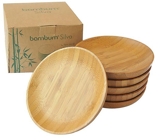 Silva 6'lı Yuvarlak Çay Tabağı