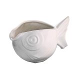 Porselen Balık Sosluk ve Tabağı