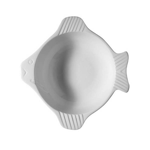 Porselen Balık Çukur Tabak